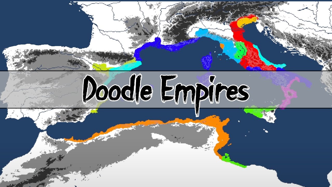 Dynamic World Evolution in Doodle Empires